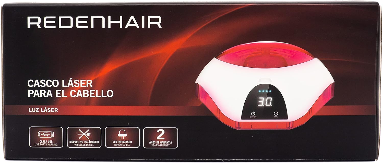 Laser Helmet for Hair Regrowth - Stimulates Hair Growth - FDA Approved - For Stopping Baldness and Hair Regrowth